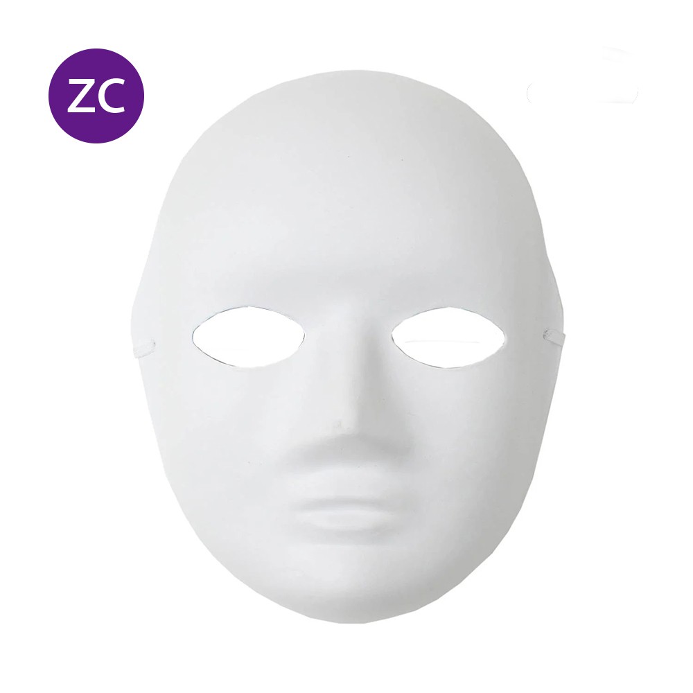 DIY White Paper Mask / Plain Face Mask (Male / Female) Shopee Malaysia