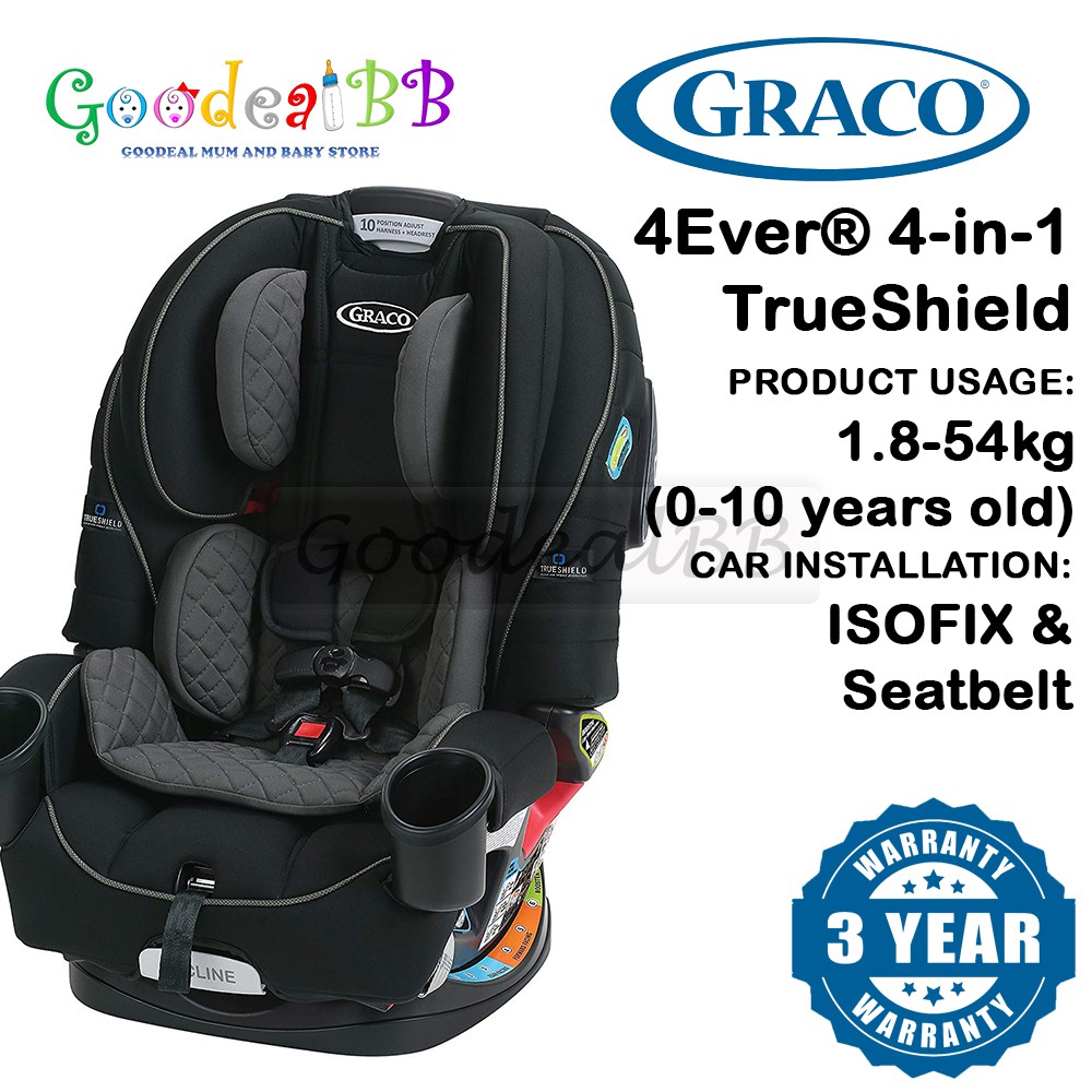 graco 4 in 1 trueshield