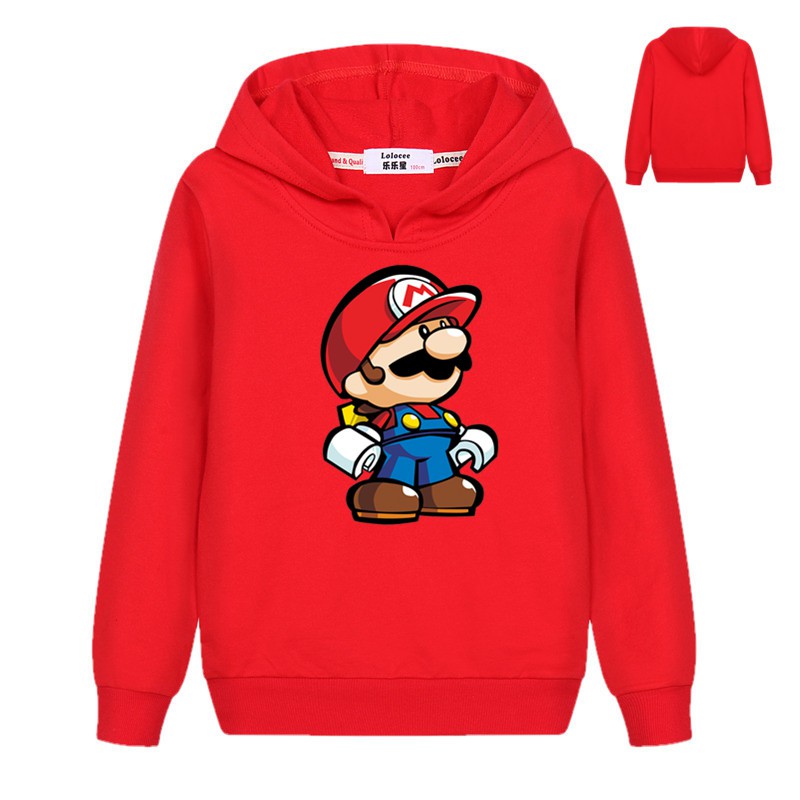 kids mario hoodie