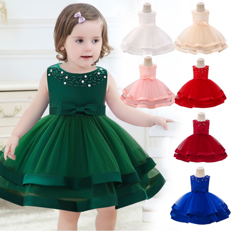 birthday frocks for 1 year baby girl