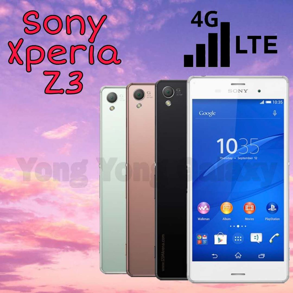 Sony Xperia Z3 So 01g Docomo Phone Original Secondhand Ready Stock Shopee Malaysia