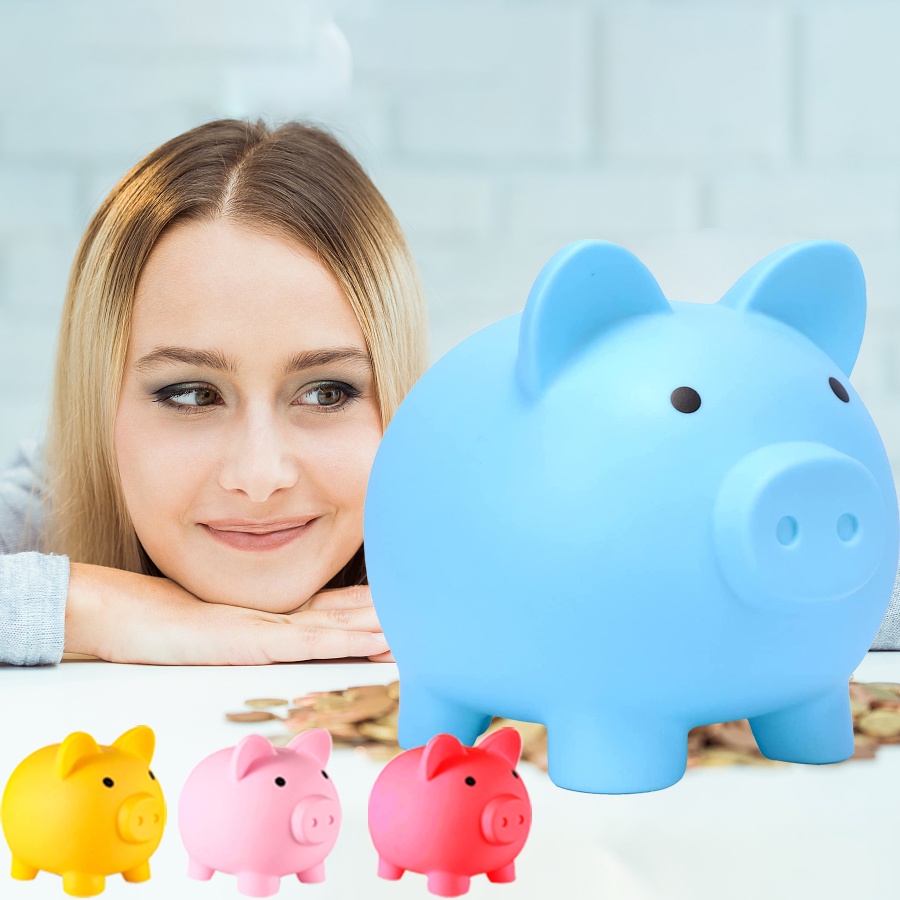 Piggy Bank Toys Coin Money Box Boys Collecting Girls Birthday Gifts 【信頼】