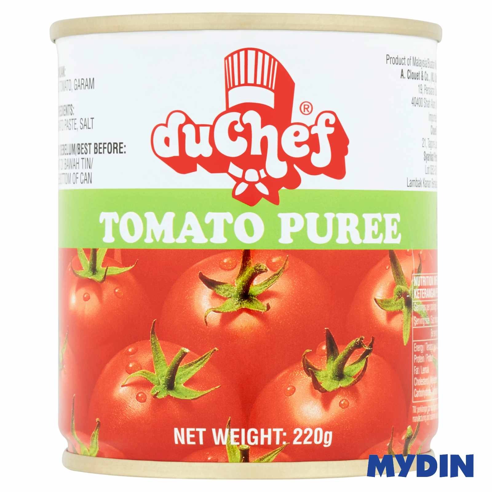 Duchef Tomato Puree 220g