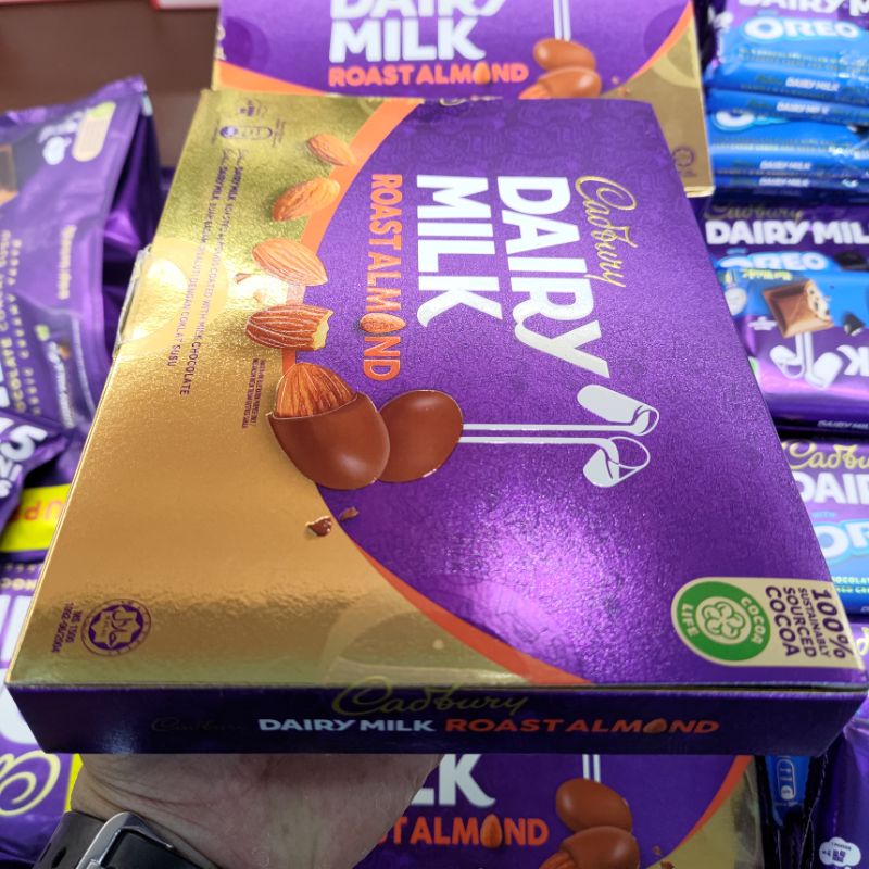 Cadbury Heroes Dairy Milk Roast Almond Caramel Wholenut Shopee Malaysia