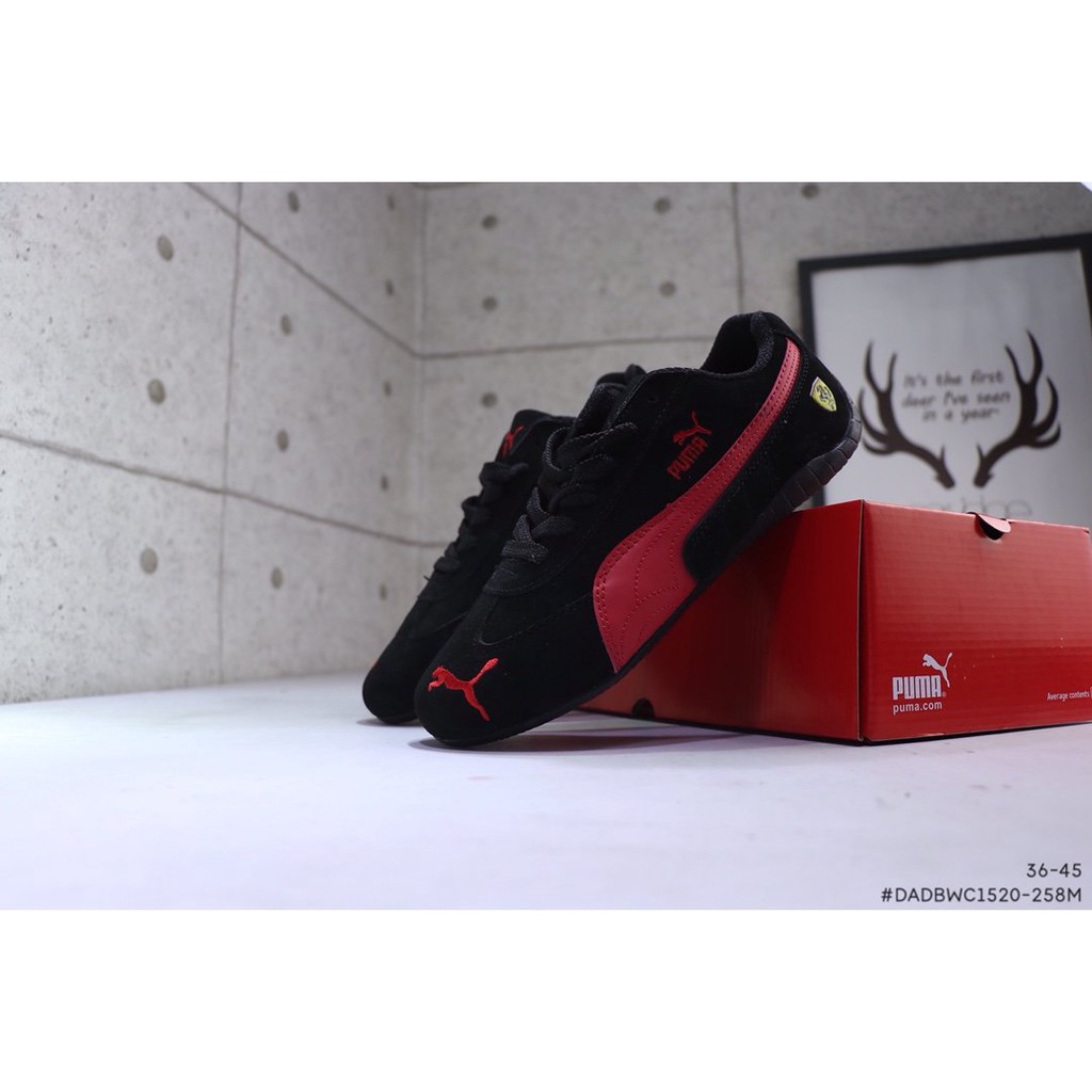 puma black and red