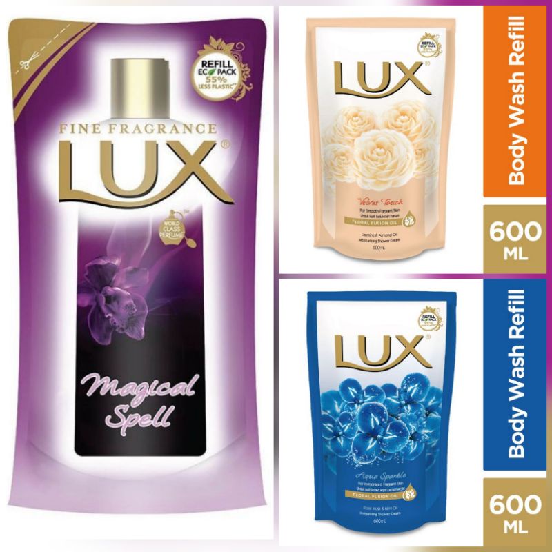 Lux Magical Orchid / White Impress Body Wash Refill 600ml Shopee Malaysia