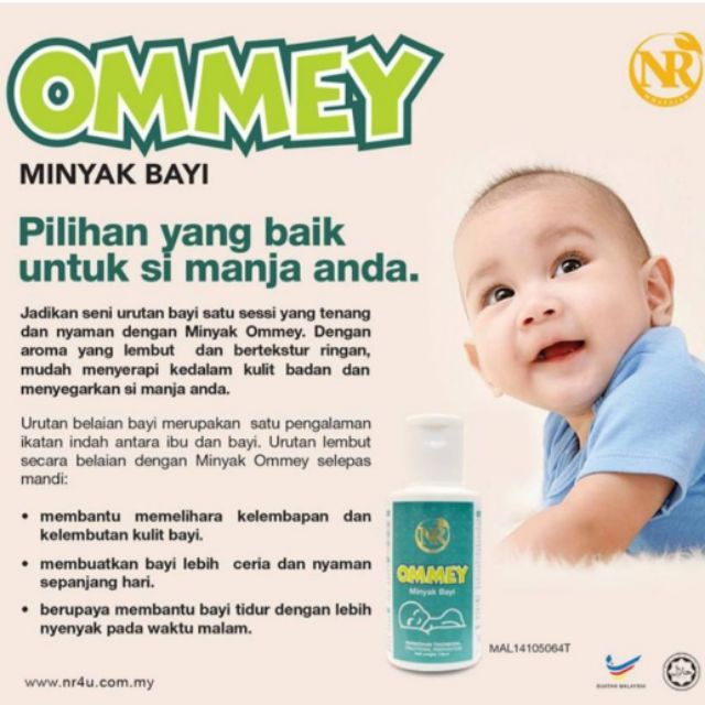 Minyak Bayi Ommey By Nona Roguy Minyak Telon Shopee Malaysia