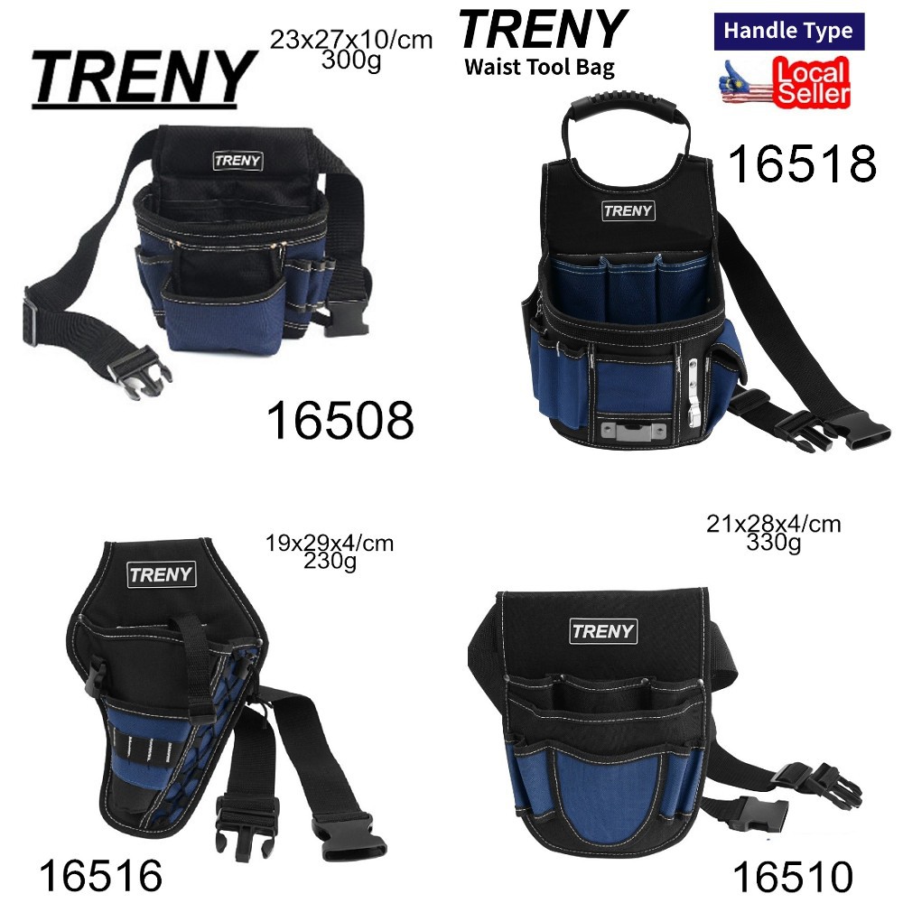 TRENY Heavy Duty Tool Bag tool bag electrician Electrician Oxford Cloth Tool Bag Heavy Duty Tool Bag Contractor