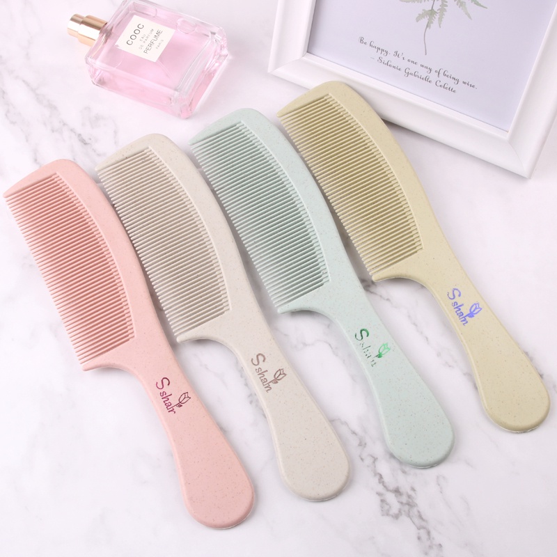 Color Anti-static Dense Tooth Comb Household Hairdressing Comb Hair Comb Plastic Long Hair Combing