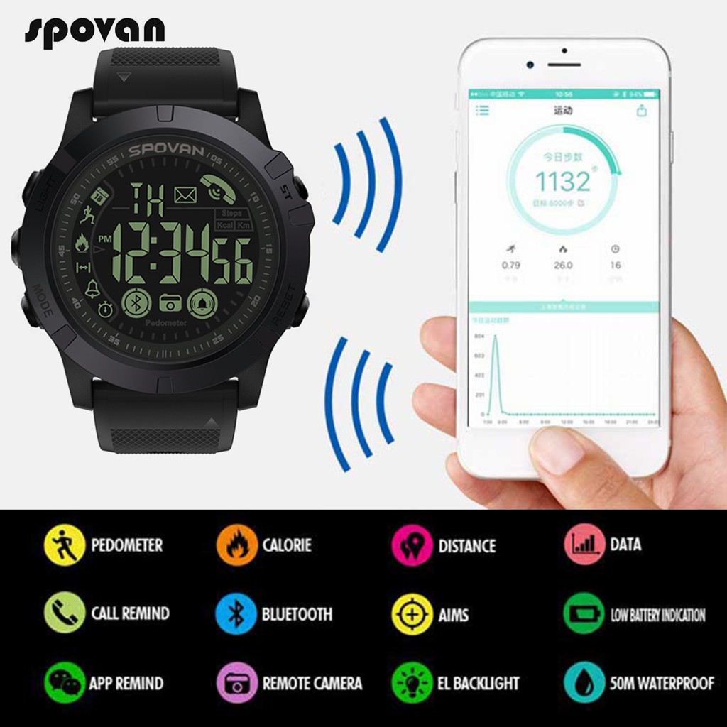 smart watch spovan