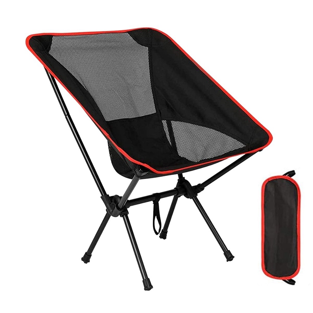 Ultralight Portable Folding Backpacking Chair Picnic Beach Camping Fishing Seat Bag Kerusi Berkelah ( HY-002 )