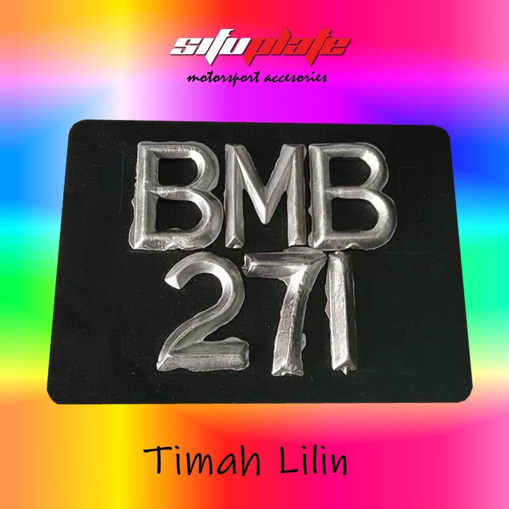 Siap Cepat Nombor Plate Timah Motor Shopee Malaysia