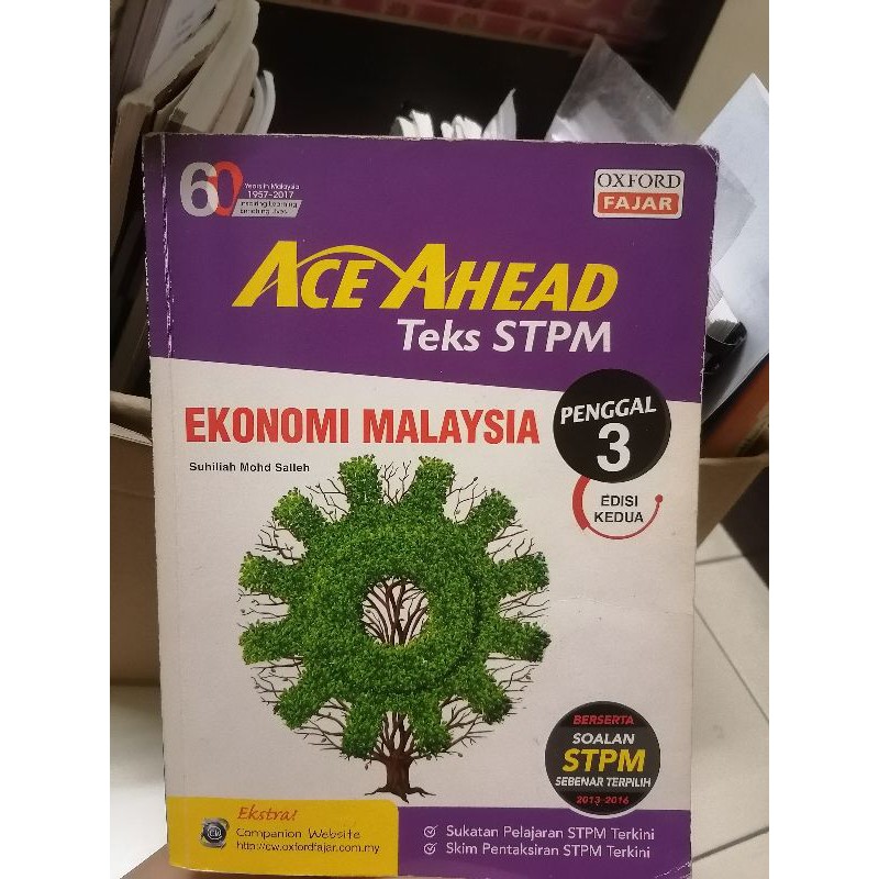 Buy Oxford fajar ace ahead buku teks stpm sem 3 ekonomi, pengajian