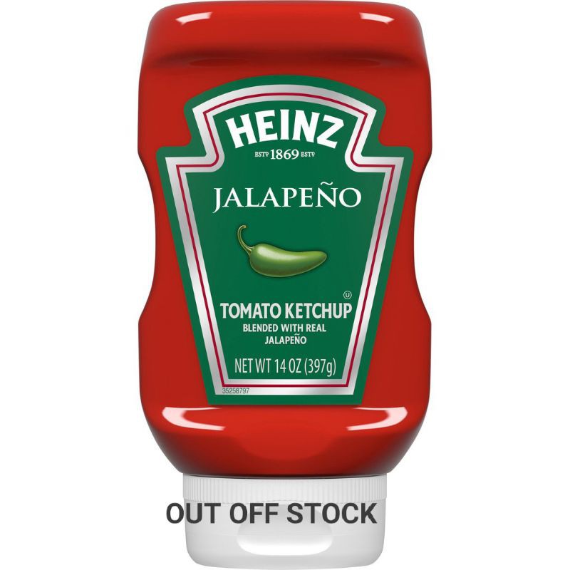 Heinz Jalapeno Tomato Ketchup 397g | Shopee Malaysia