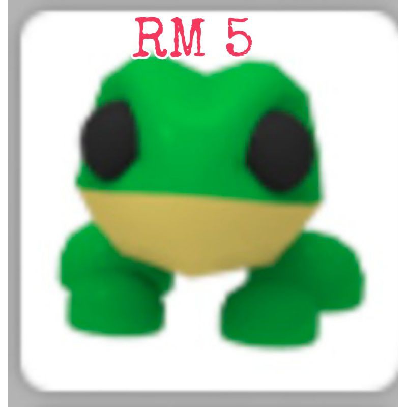 Adopt Me Normal Frog Roblox Shopee Malaysia - rm pic roblox