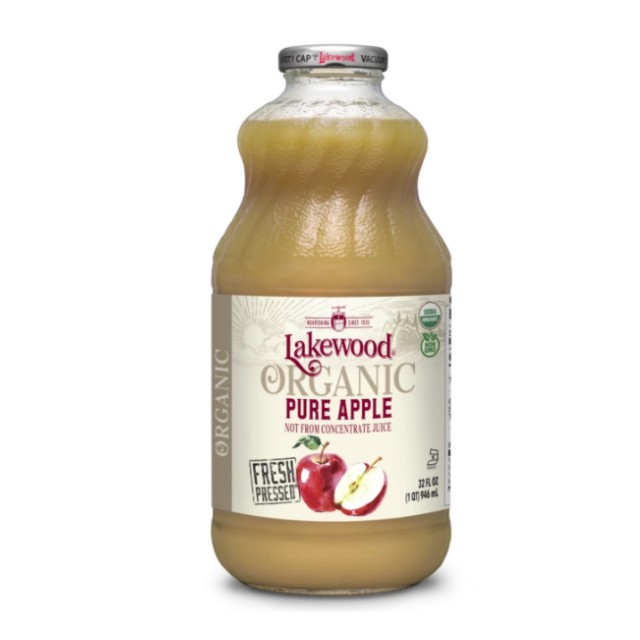 Lakewood Organic Pure Apple Juice 32oz Shopee Malaysia