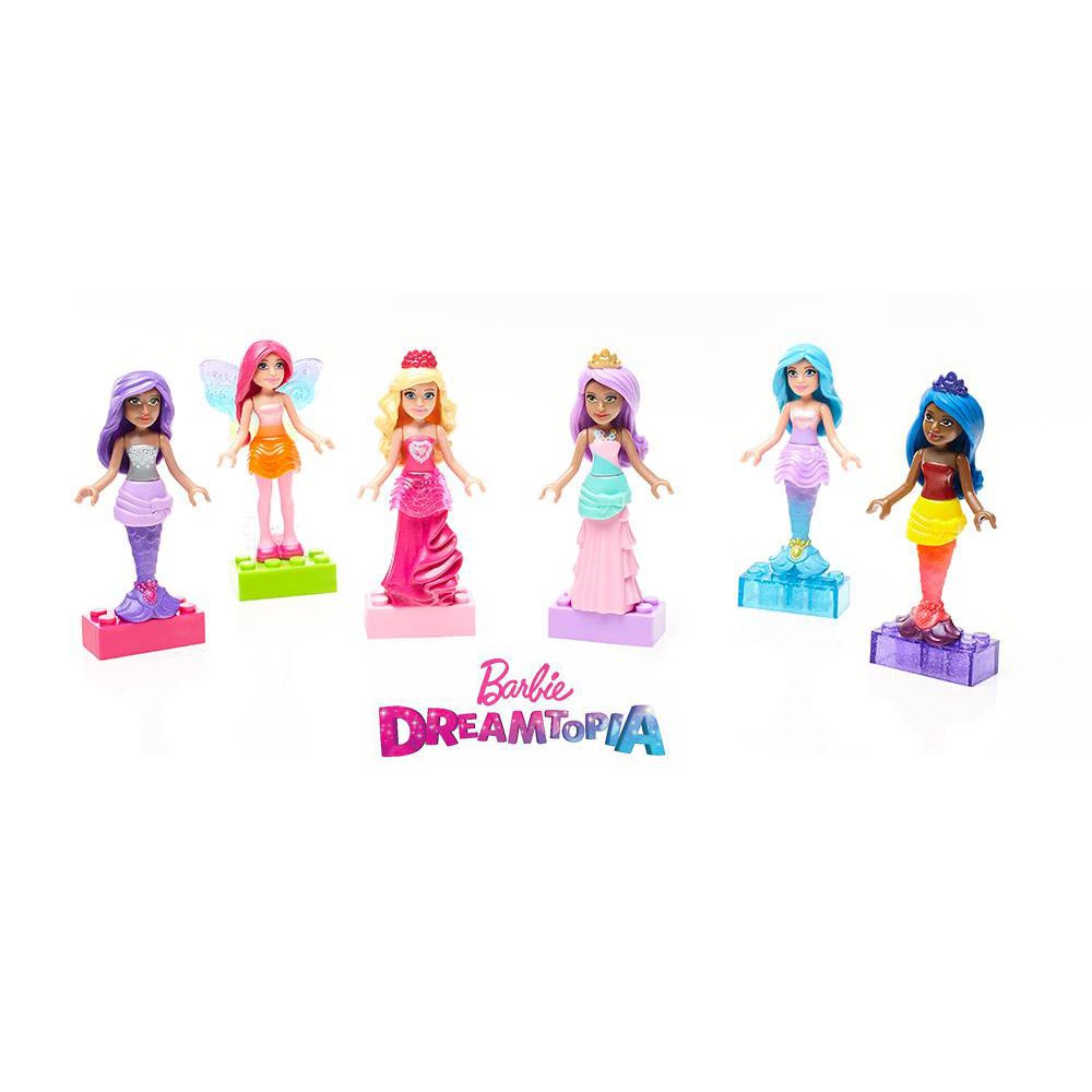 Mega Construx Barbie Dreamtopia Sparkle Kingdom Mermaid Mini Figure Playset 