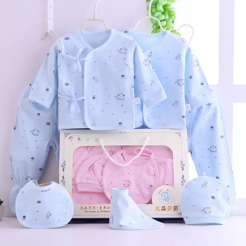 new born baby dress set box