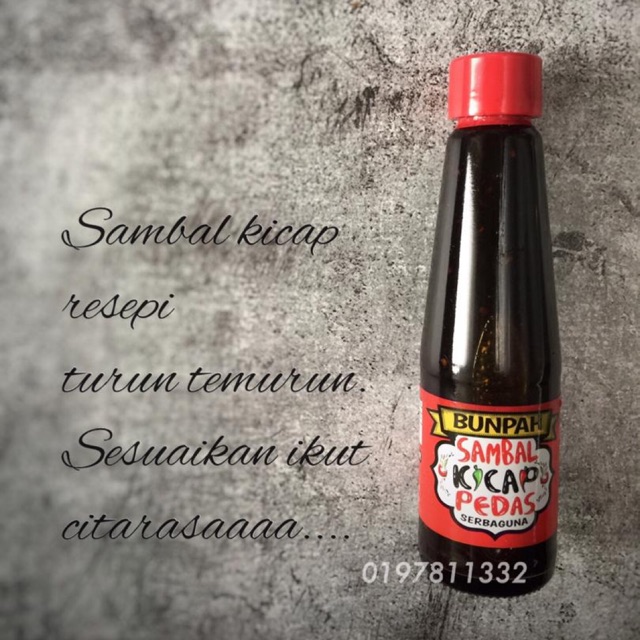 Sambal Kicap Johor Sedap Pedas 225g Sos Sambal Cili Makanan Shopee Malaysia