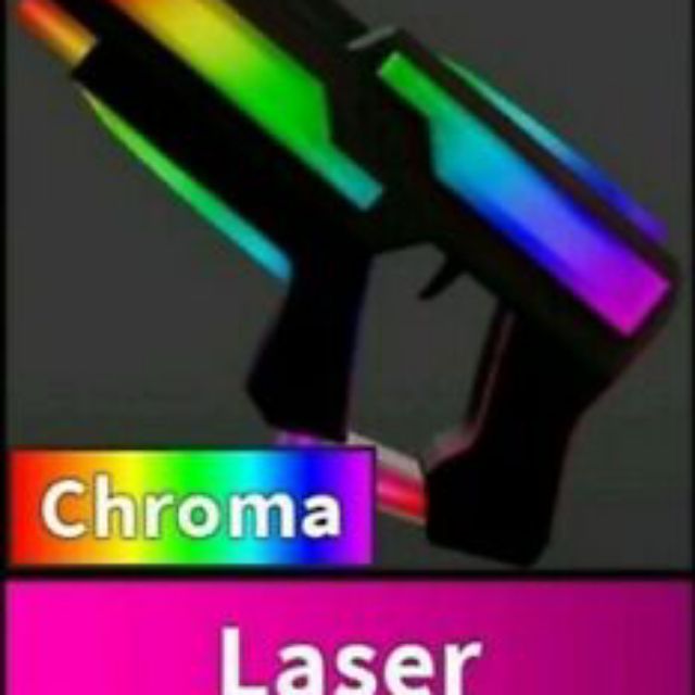 Roblox Murder Mystery 2 Chroma Laser Shopee Malaysia - roblox mm2 chroma