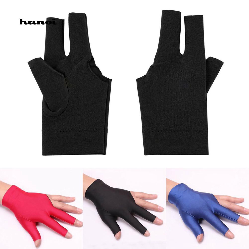 Build Hardware HN1Pc Billiard Elastic Anti-slip Snooker Cue Pool Shooters Three Fingers Gloves Tool Heavy - Image 5