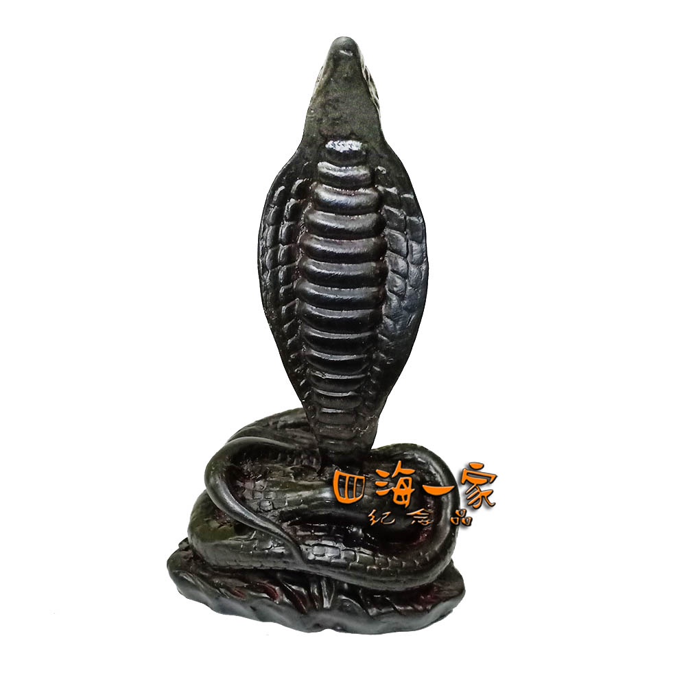 KAWAN Cobra statue 眼镜蛇雕像 AN992 नाग Naga Serpent Snake Lord Vishnu 12cm sculpture gift figurine carved resin poly stone