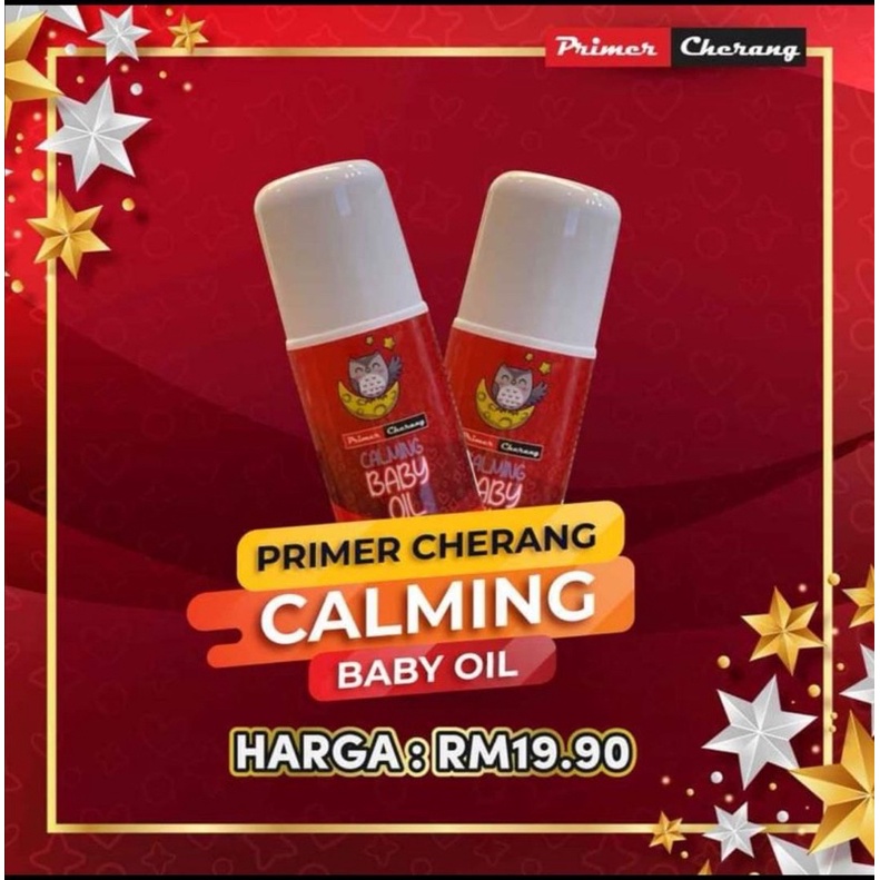 [HQ] PRIMER CHERANG CALMING BABY OIL (30ml) Shopee Malaysia