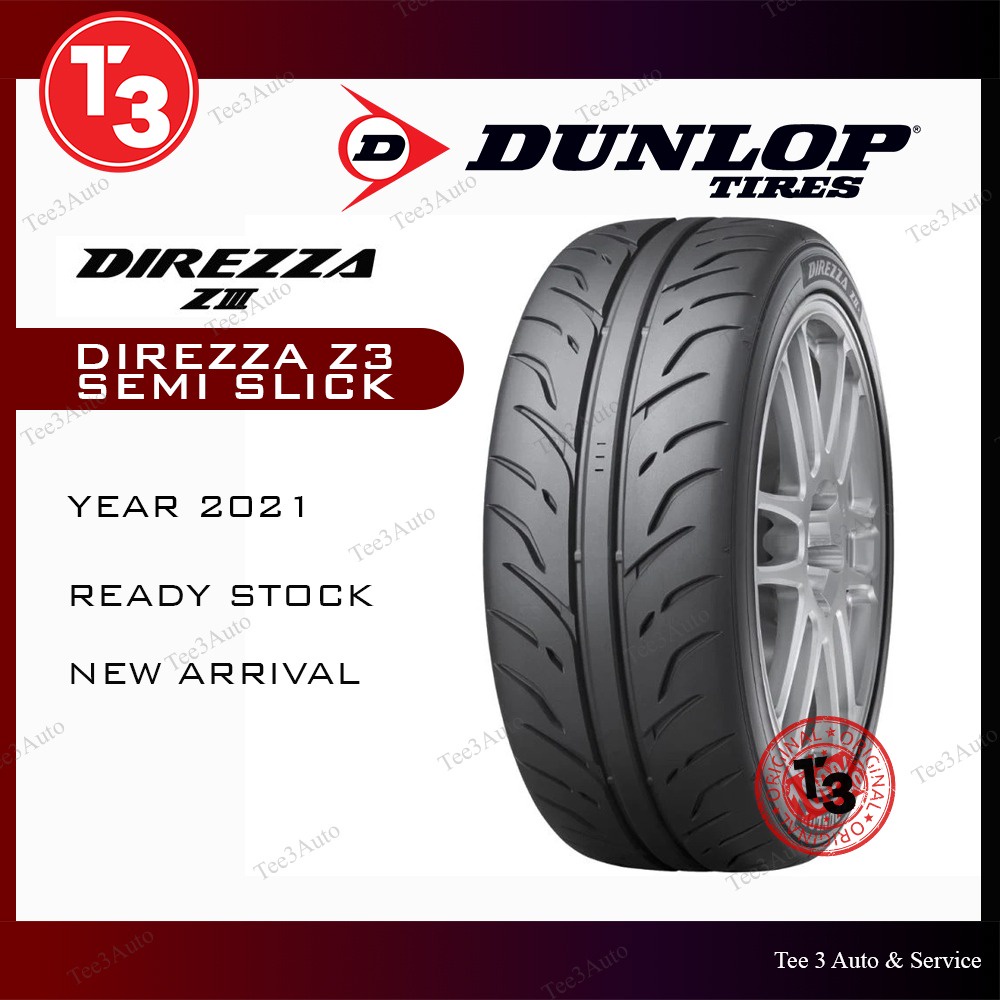 265/35R18 Dunlop Direzza Z3 Semi Slick Tire Shopee Malaysia