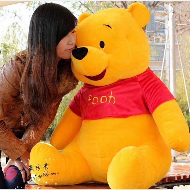 big pooh bear soft toy