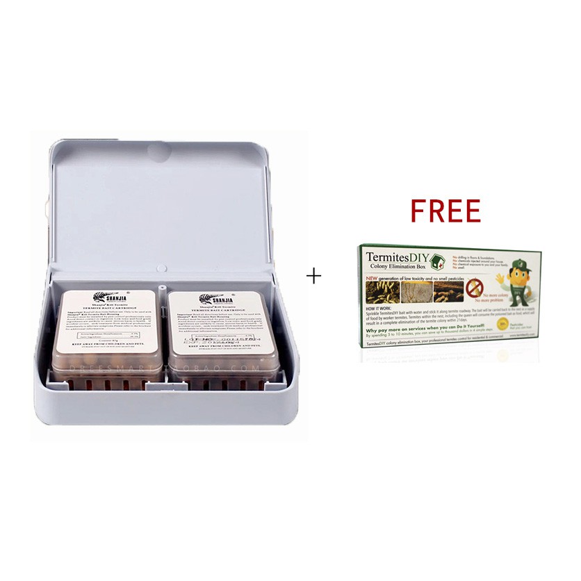 Free Diy Box Original Sj Termite Control Baiting System Free Termite Diy Baiting Box Shopee Malaysia