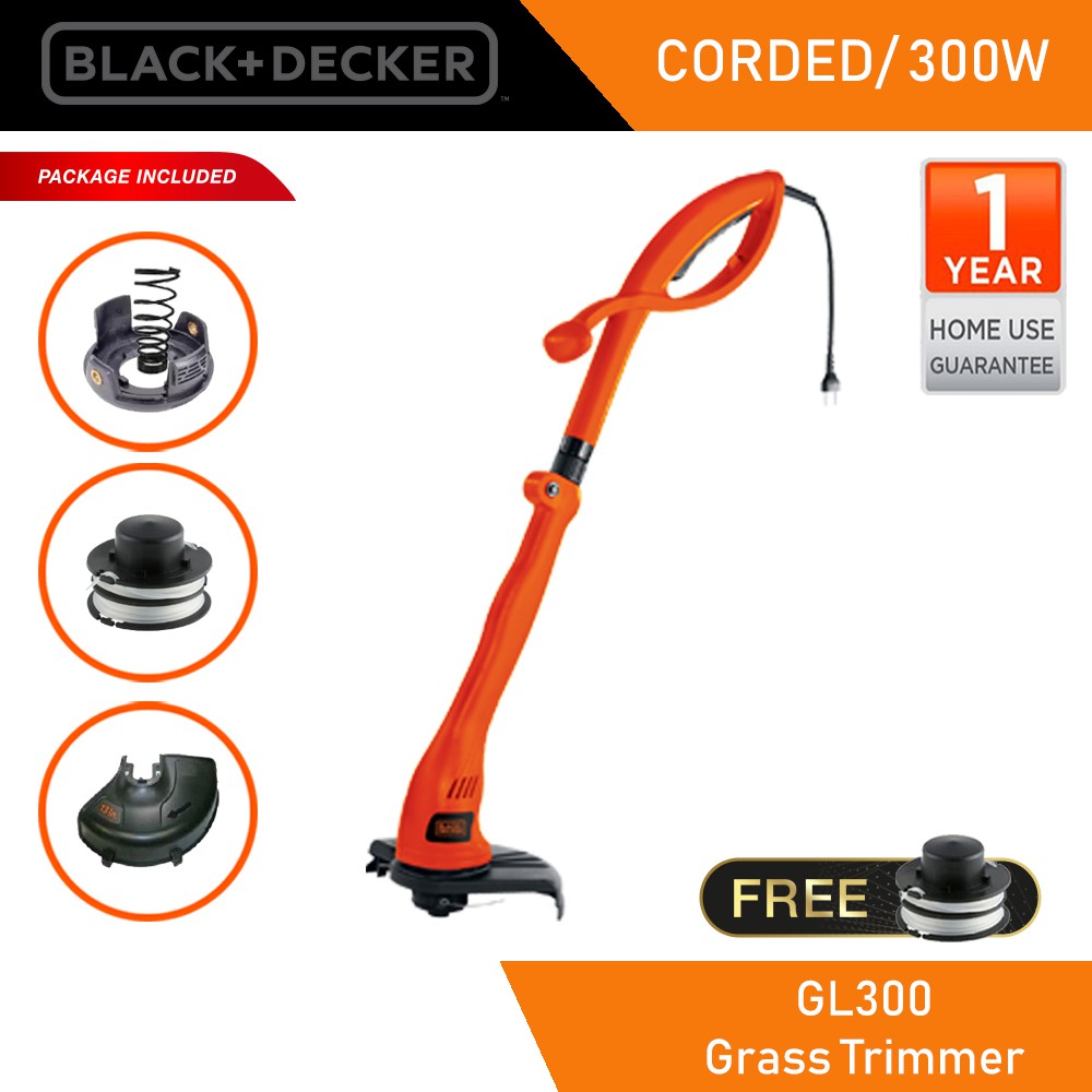 black and decker grass trimmer