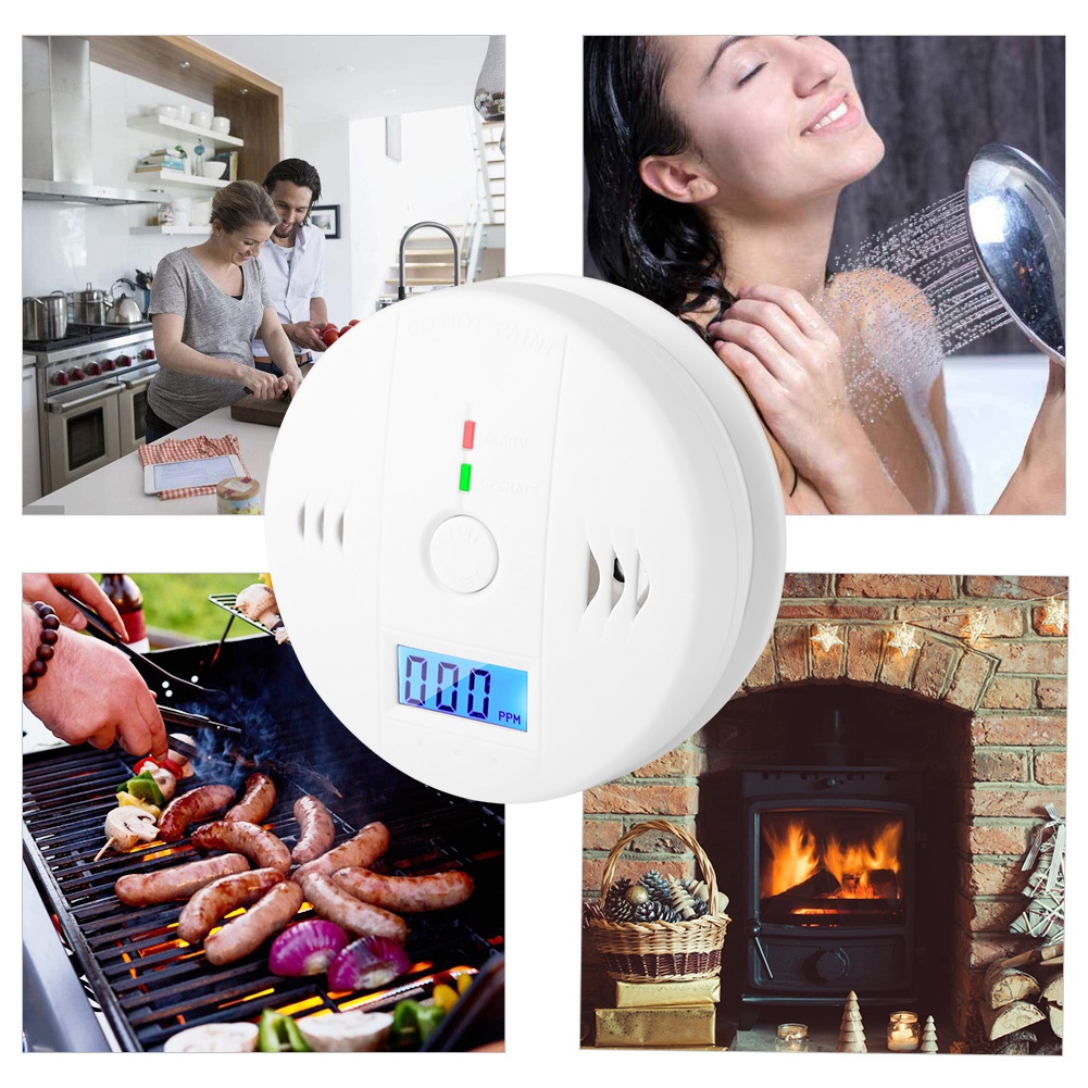 Detector Essential High Quality Carbon Monoxide Alarm CO Smoke Intelligent Sensor Poisoning Gas Warning - Image 4