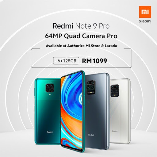 Xiaomi Redmi Note 9 Pro 6gb Ram 128gb Original Xiaomi Malaysia Shopee Malaysia