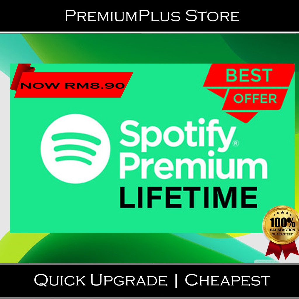 Spotify Premium Upgrade Family Plan Lifetime Hq Download Gift Card Shopee Malaysia