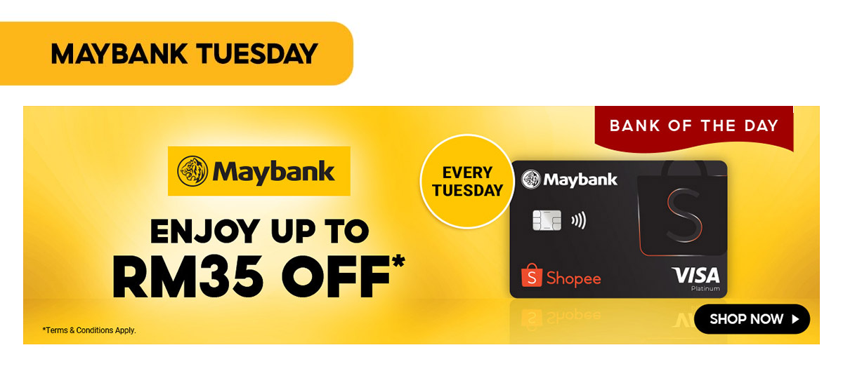 Maybank Shopee Credit Card | Earn Shopee Coins. Anytime ...