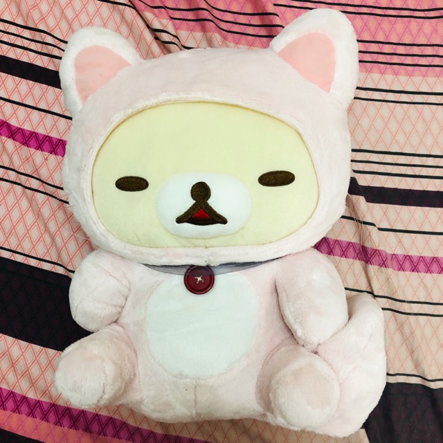 korilakkuma cat plush