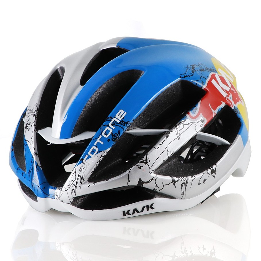 Red Bull Bicycle Helmet For Women Men Ultralight Cycling Helmet Mountain Safety Sports Trail MTB Road Bike Helmet
