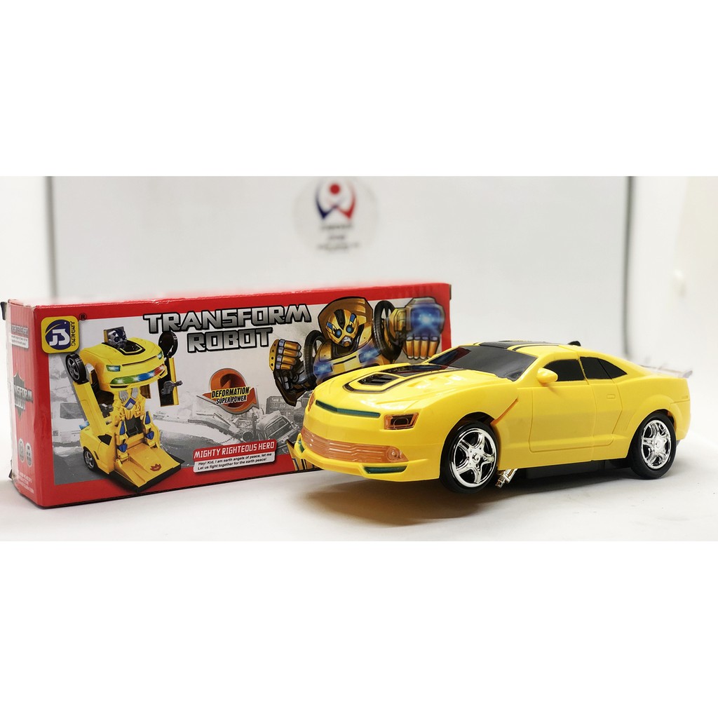 Robot Transformers Car Toys kereta mainan Transform Spiderman Captain