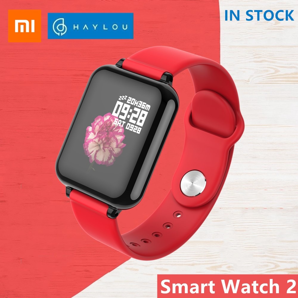 Xiaomi Smart Watch Mini Haylou Solar Ls02 Smart Watch Waterproof 12 Sport Models Bluetooth 50 2969