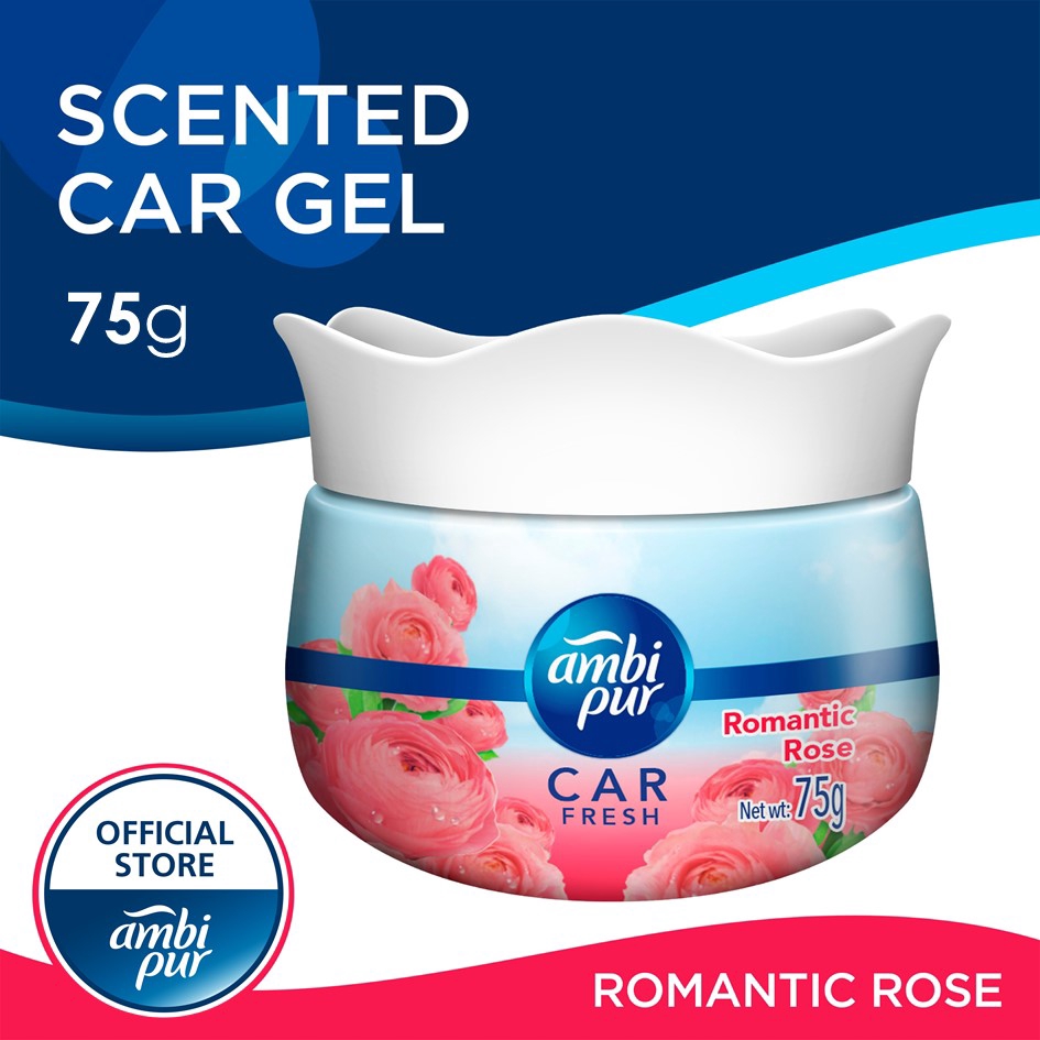 Ambi Pur Car Gel Romantic Rose (75g) Shopee Malaysia