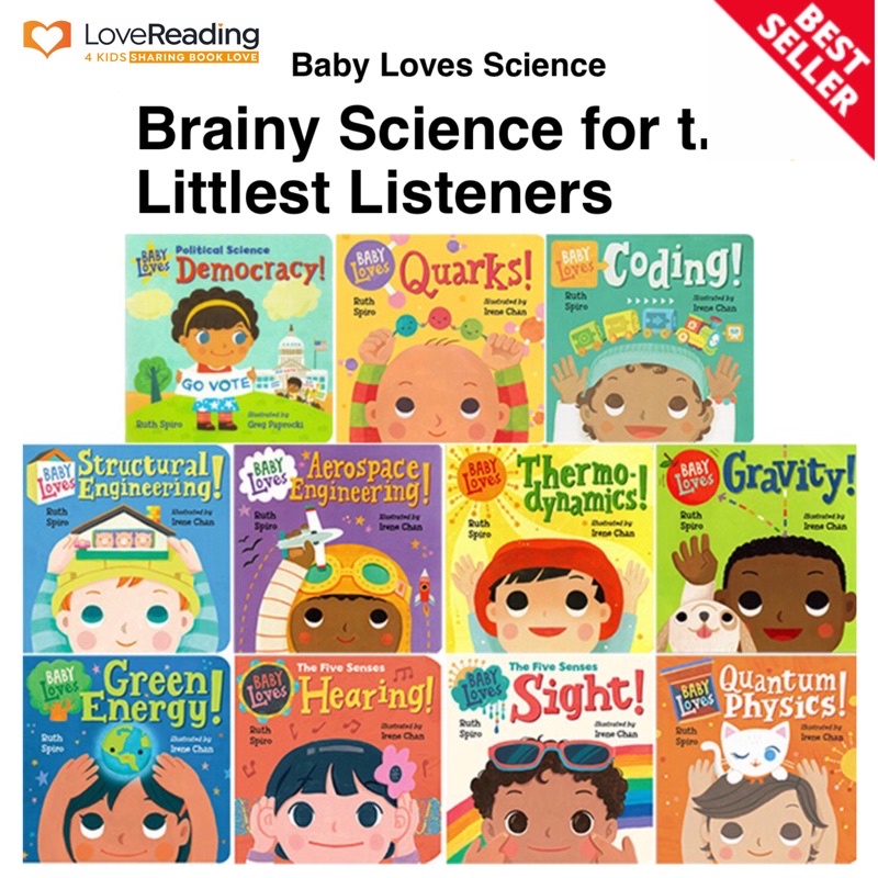 ORIGINAL Baby Loves Science by Ruth Spiro Shopee Malaysia