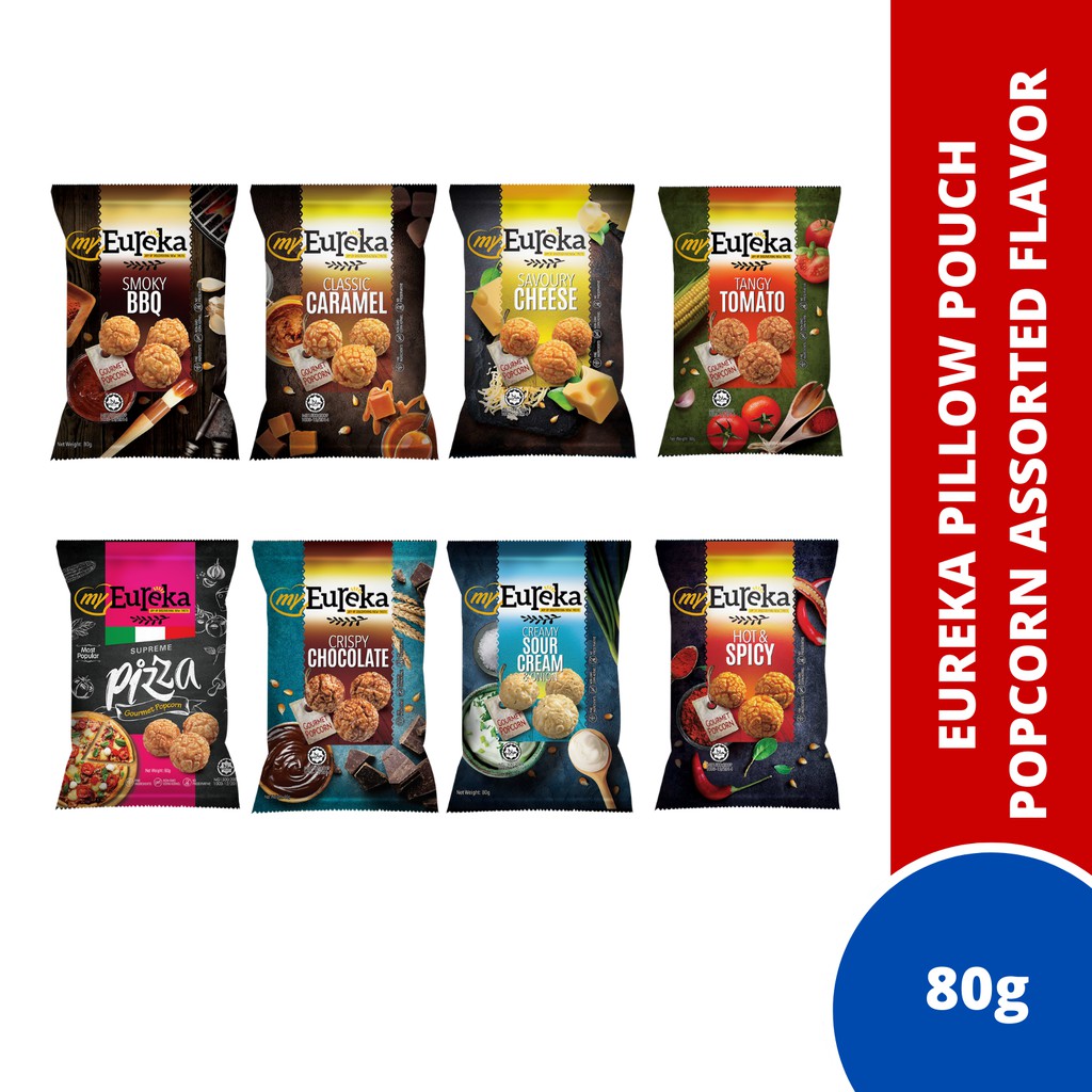 Eureka Popcorn Assorted Flavours (80 g) Shopee Malaysia