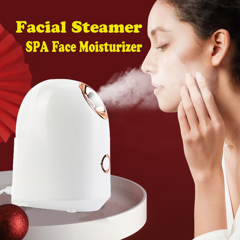 Facial Steamer Nano Ionic Face Sprayer Hot Mist Face Steamer Home Sauna