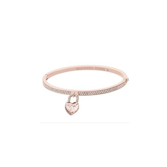 michael kors heart charm bracelet