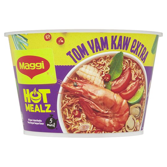 MALAYSIA MAGGI TOM YAM KAW EXTRA HOT MEALZ MI SEGERA TOMYAM FLAVOUR ...