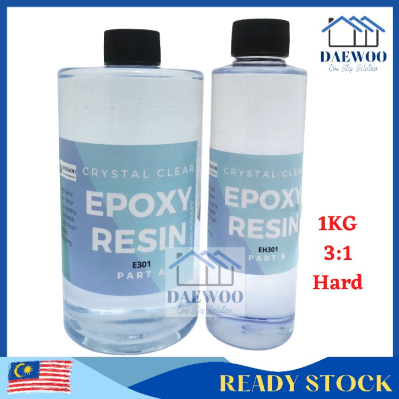 Epoxy Resin AB Hard Glue High Gloss Ultra Clear Carbon Fiber PVC Resin