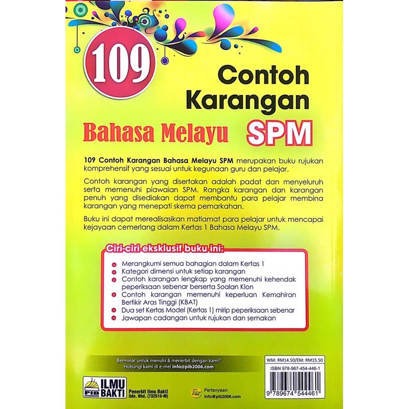 109 Contoh Karangan Bahasa Melayu Spm Shopee Malaysia