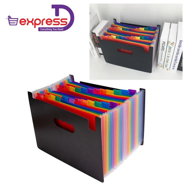 Expanding File Folder Document Organizer For A4 Paper With High Capac ...