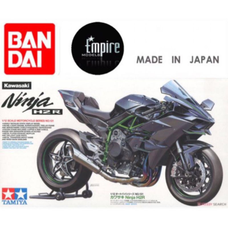 Po Tamiya 1 12 Kawasaki Ninja H2r Motorcycle Shopee Malaysia