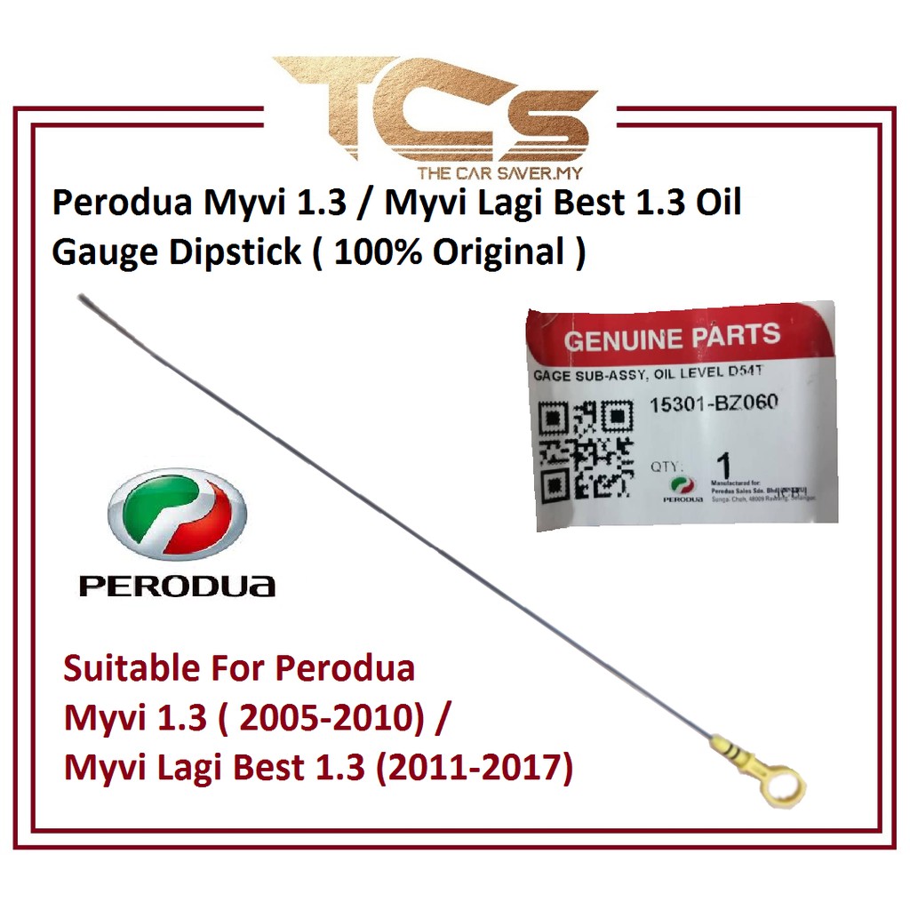 Perodua Myvi 1.3 / Myvi Lagi Best 1.3 Oil Gauge Dipstick ( 100% Original )